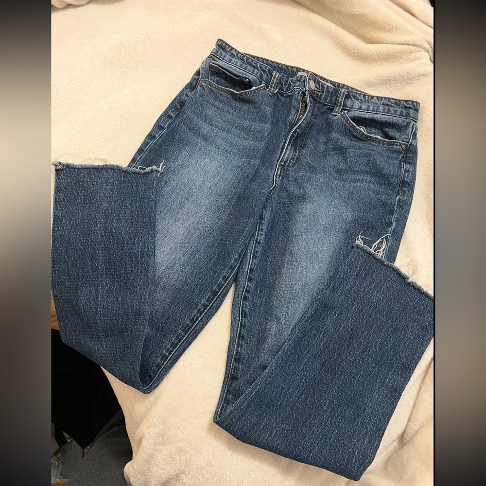Joe's Jeans Blue Straight-Leg Denim